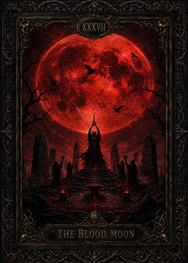 The Blood Moon card